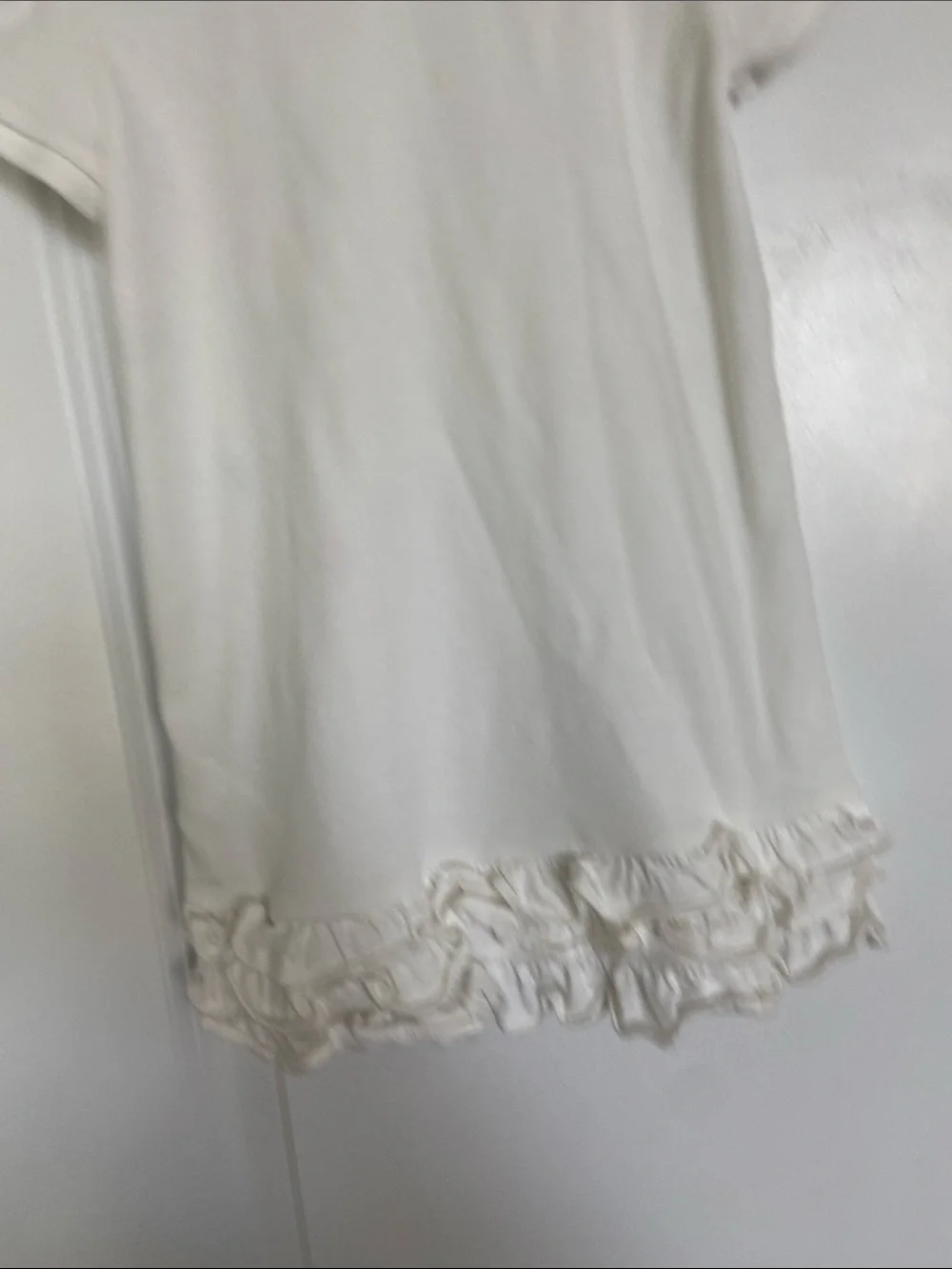 Ralph Lauren White Girls Polo Dress with Pastel Pony Embroidery